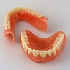 Acrylic dentures
