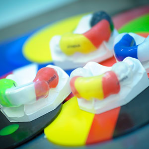 Dental pressure formed gum shields
